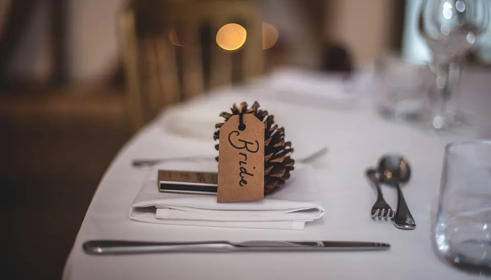Table setting detail