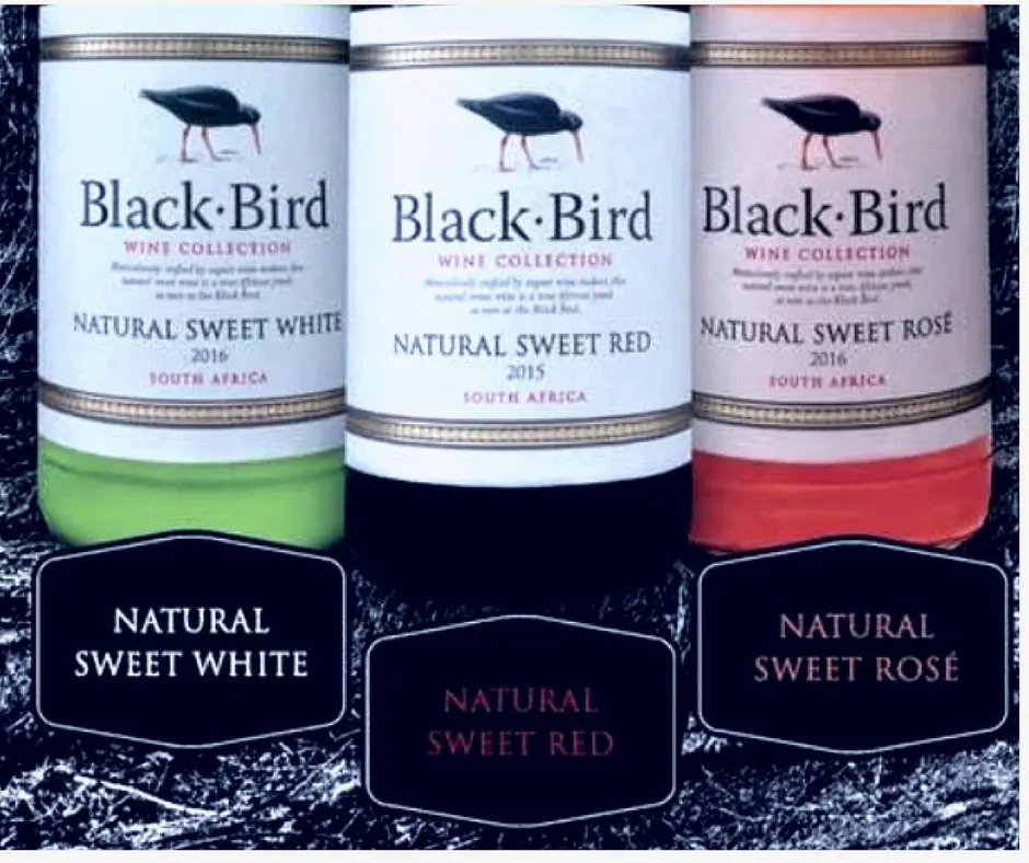 Natural sweet white, red and rosé wines