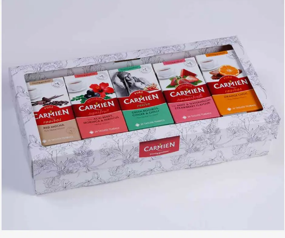 Gift box of assorted teas